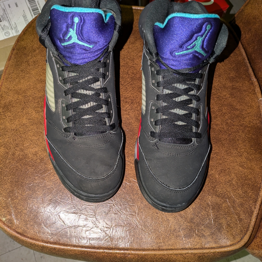Size 10 - Jordan 5 Retro Top 3 Black 2020